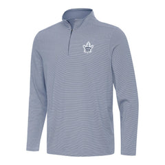 Toronto Maple Leafs - Antigua Twine Quarter-Zip Top Navy