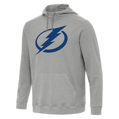 Tampa Bay Lightning - Antigua Cloud Pullover Hoodie Heather Gray
