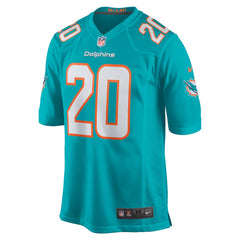 Jordyn Brooks Miami Dolphins Game Jersey Aqua - Nike