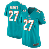 Ethan Bonner Miami Dolphins Women's Game Jersey Aqua - Nike