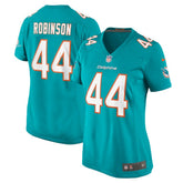 Chop Robinson Miami Dolphins Women's Game Jersey Aqua - Nike