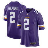 Stephon Gilmore Minnesota Vikings Game Jersey Purple - Nike