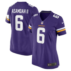 Brian Asamoah II Minnesota Vikings Women's Game Jersey Purple - Nike