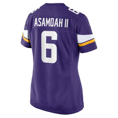Brian Asamoah II Minnesota Vikings Women's Game Jersey Purple - Nike