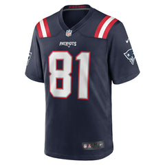 Austin Hooper New England Patriots Game Jersey Navy - Nike