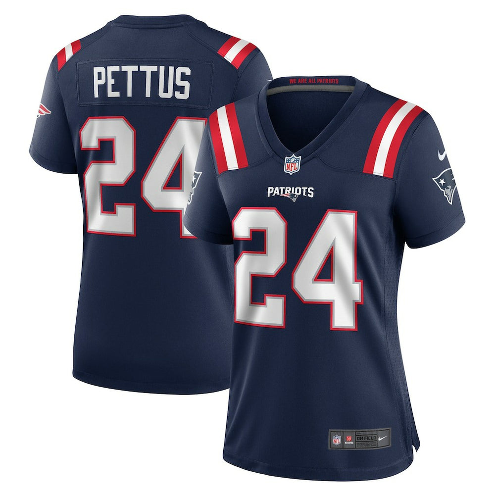 Dell Pettus New England Patriots Women's Game Jersey Navy - Nike