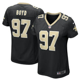 Khristian Boyd New Orleans Saints Women's Game Jersey Black - Nike