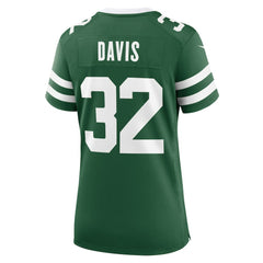 Isaiah Davis New York Jets Women's Game Jersey Legacy Green - Nike