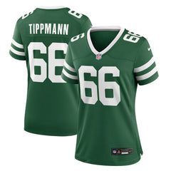 Joe Tippmann New York Jets Women's Game Jersey Legacy Green - Nike