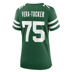 Alijah Vera-Tucker New York Jets Women's Game Jersey Legacy Green - Nike