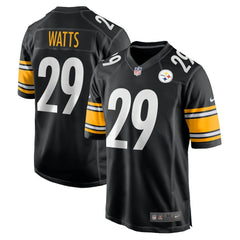 Ryan Watts Pittsburgh Steelers Game Jersey Black - Nike