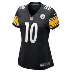Roman Wilson Pittsburgh Steelers Women's Team Game Jersey Black - Nike