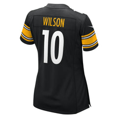 Roman Wilson Pittsburgh Steelers Women's Team Game Jersey Black - Nike
