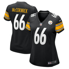 Mason McCormick Pittsburgh Steelers Women's Team Game Jersey Black - Nike