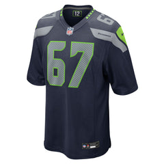 Charles Cross Seattle Seahawks Game Jersey College Navy - Nike