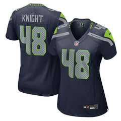 Tyrice Knight Seattle Seahawks Women's Team Game Jersey College Navy - Nike