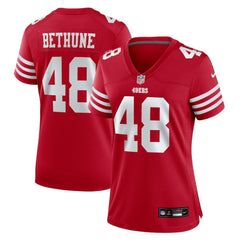 Tatum Bethune San Francisco 49ers Women's Team Game Jersey Scarlet - Nike