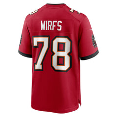 Tristan Wirfs Tampa Bay Buccaneers Game Jersey Red - Nike