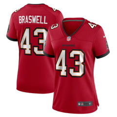 Chris Braswell Tampa Bay Buccaneers Women's Team Game Jersey Red - Nike