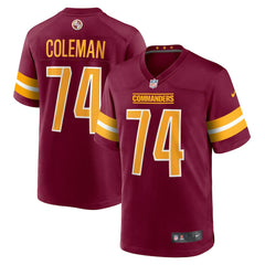 Brandon Coleman Washington Commanders Game Jersey Burgundy - Nike