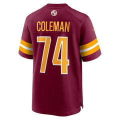 Brandon Coleman Washington Commanders Game Jersey Burgundy - Nike