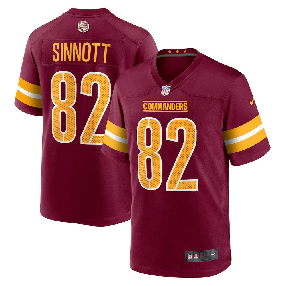 Ben Sinnott Washington Commanders Game Jersey Burgundy - Nike