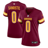Mike Sainristil Washington Commanders Women's Team Game Jersey Burgundy - Nike