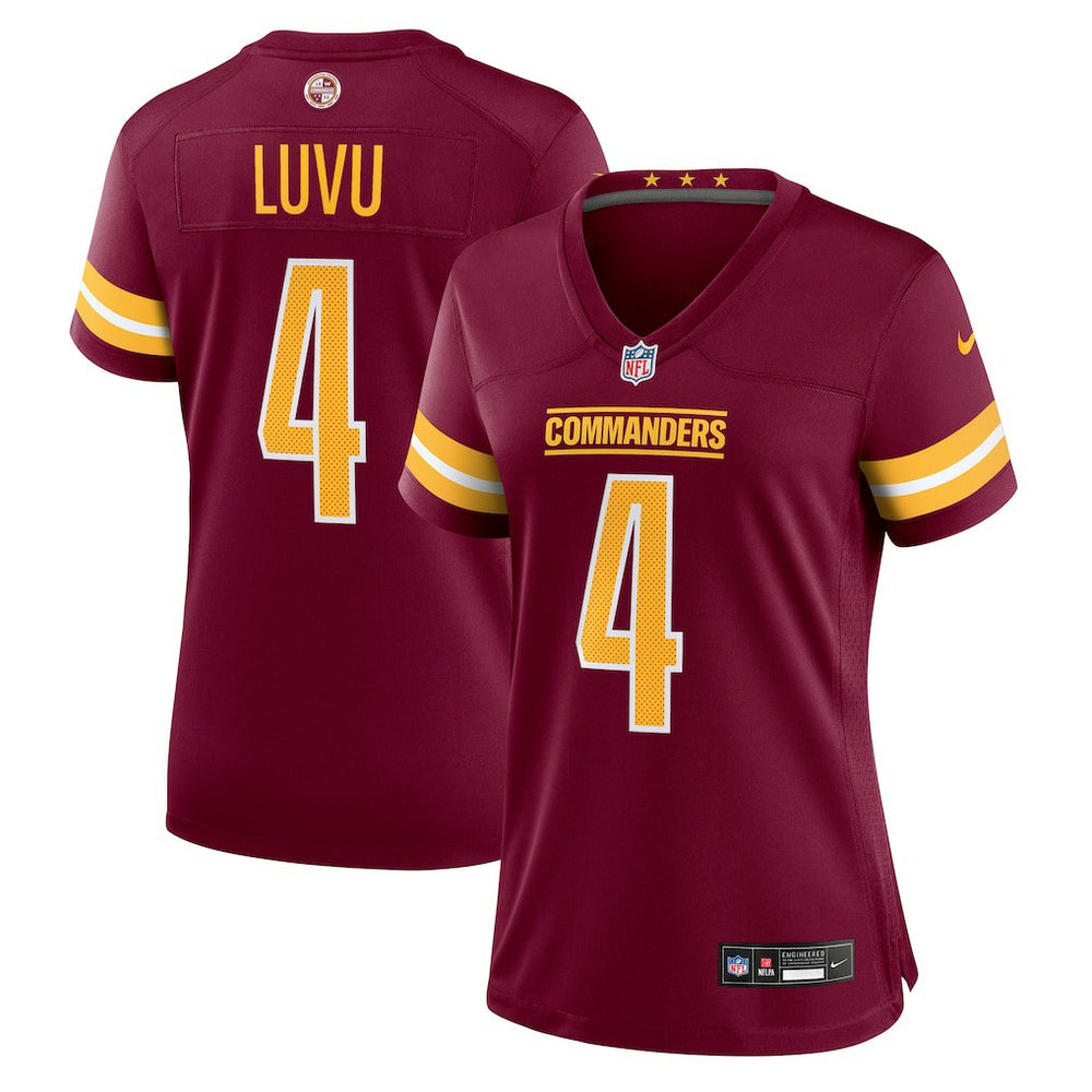 Frankie Luvu Washington Commanders Women's Team Game Jersey Burgundy - Nike