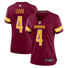 Frankie Luvu Washington Commanders Women's Team Game Jersey Burgundy - Nike