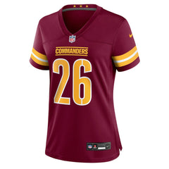 Jeremy McNichols Washington Commanders Women's Team Game Jersey Burgundy - Nike
