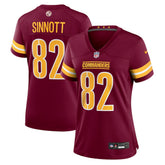 Ben Sinnott Washington Commanders Women's Team Game Jersey Burgundy - Nike
