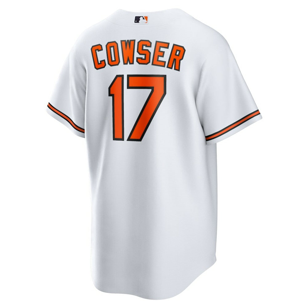 Colton Cowser Baltimore Orioles Nike Home Replica Jersey - White | MLB Jerseys