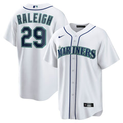 Cal Raleigh Seattle Mariners Nike Home Replica Player Jersey Lifestyle