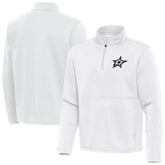 Dallas Stars - Antigua Twist Quarter-Zip Pullover Jacket White