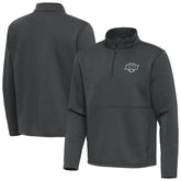 Los Angeles Kings - Antigua Twist Quarter-Zip Pullover Jacket Silver