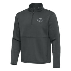 Los Angeles Kings - Antigua Twist Quarter-Zip Pullover Jacket Silver