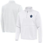 Toronto Maple Leafs - Antigua Twist Quarter-Zip Pullover Jacket White