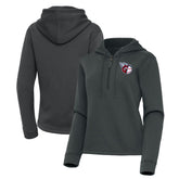 Cleveland Guardians Antigua Women's Contemporary Quarter-Zip Hoodie Clearance
