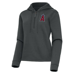 Los Angeles Angels Antigua Women's Contemporary Quarter-Zip Hoodie Near Me