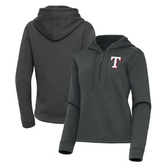 Texas Rangers Antigua Women's Contemporary Quarter-Zip Hoodie Online