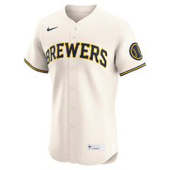 Milwaukee Brewers Nike Home Elite Jersey On Sale
