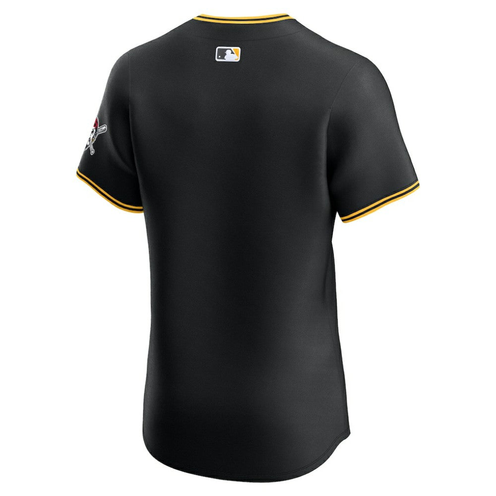 Pittsburgh Pirates Nike Alternate Elite Jersey - Black | MLB Jerseys