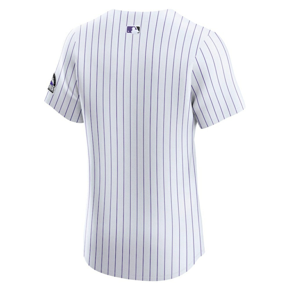 Colorado Rockies Nike Home Elite Jersey - White | MLB Jerseys