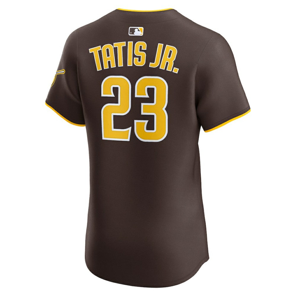 Fernando Tatis Jr. San Diego Padres Nike Road Elite Jersey - Brown | MLB Jerseys