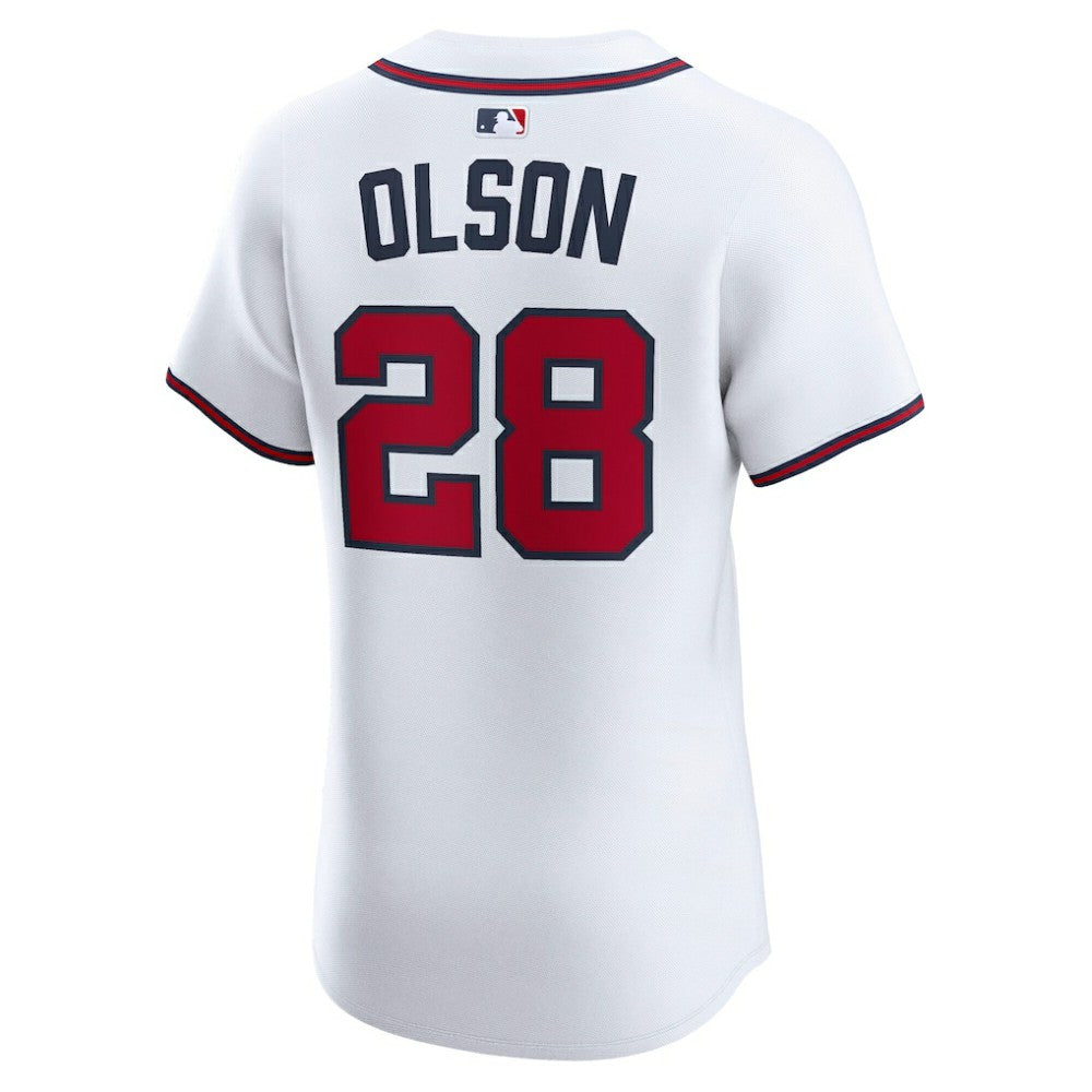 Matt Olson Atlanta Braves Nike Home Elite Player Jersey - White | MLB Jerseys