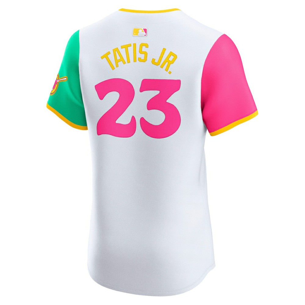 Fernando Tatis Jr. San Diego Padres Nike City Connect Elite Jersey - White | MLB Jerseys