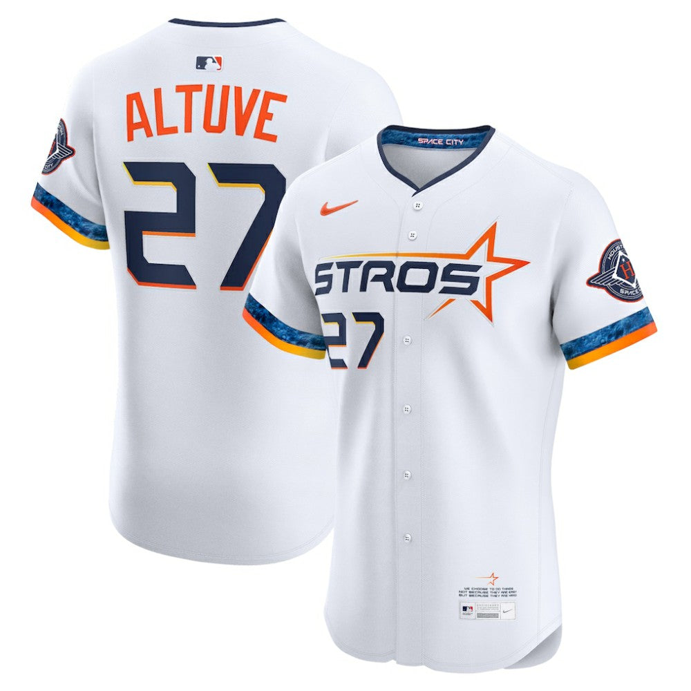 Jose Altuve Houston Astros Nike 2025 City Connect Elite Player Jersey for sale