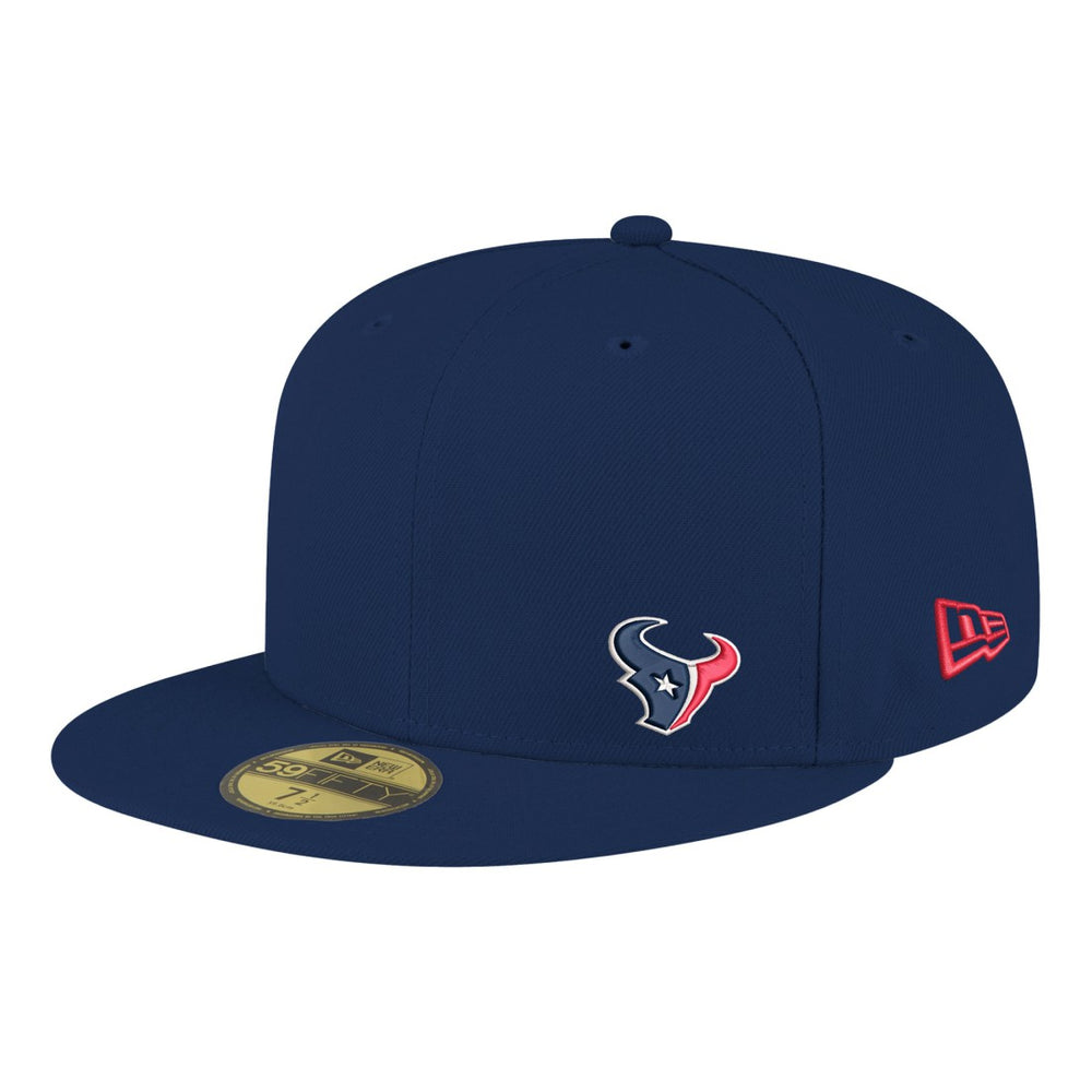 Houston Texans New Era Flawless 59FIFTY Fitted Hat Navy - NFL