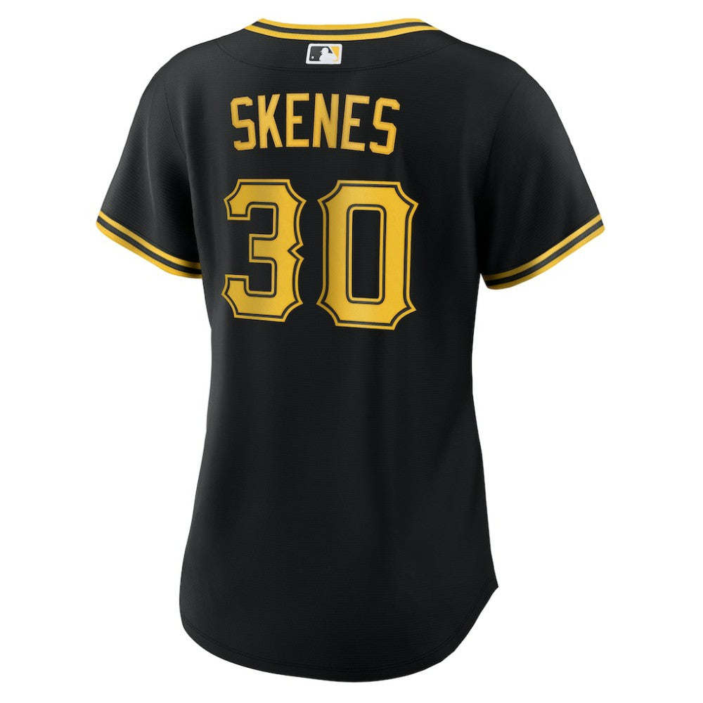 Paul Skenes Pittsburgh Pirates Nike Women's Alternate Replica Player Jersey - Black | MLB Jerseys
