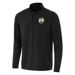 NBA - Boston Celtics Antigua Bright Quarter-Zip Top - Heather Black